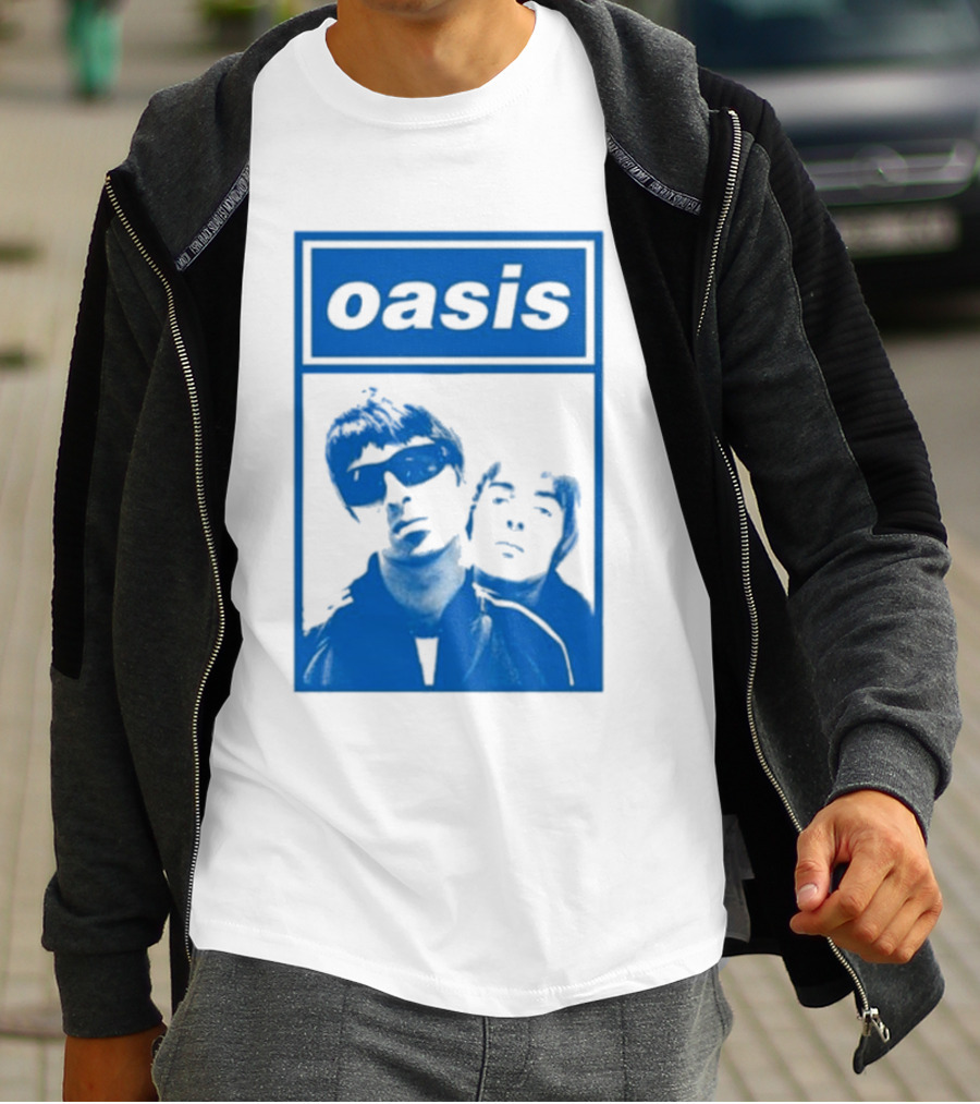 Oasis Noel Liam Photo T-Shirt