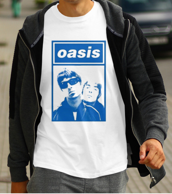 Oasis Noel Liam Photo T-Shirt