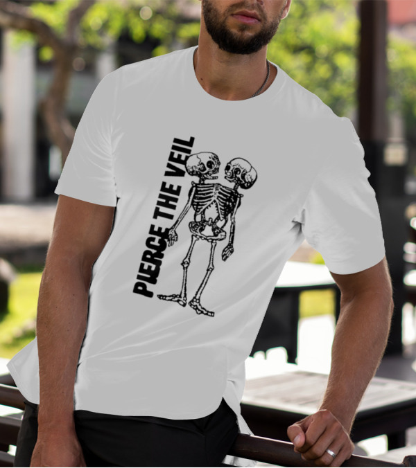 Pierce The Veil Conjoined Skeleton T-Shirt