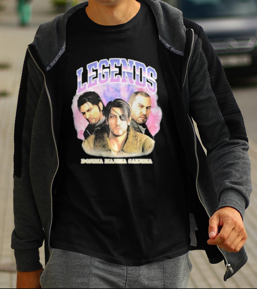 Legends Dojima Majima Saejima Yakuza Series Icons T-Shirt