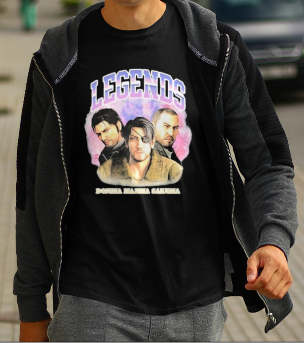 Legends Dojima Majima Saejima Yakuza Series Icons T-Shirt