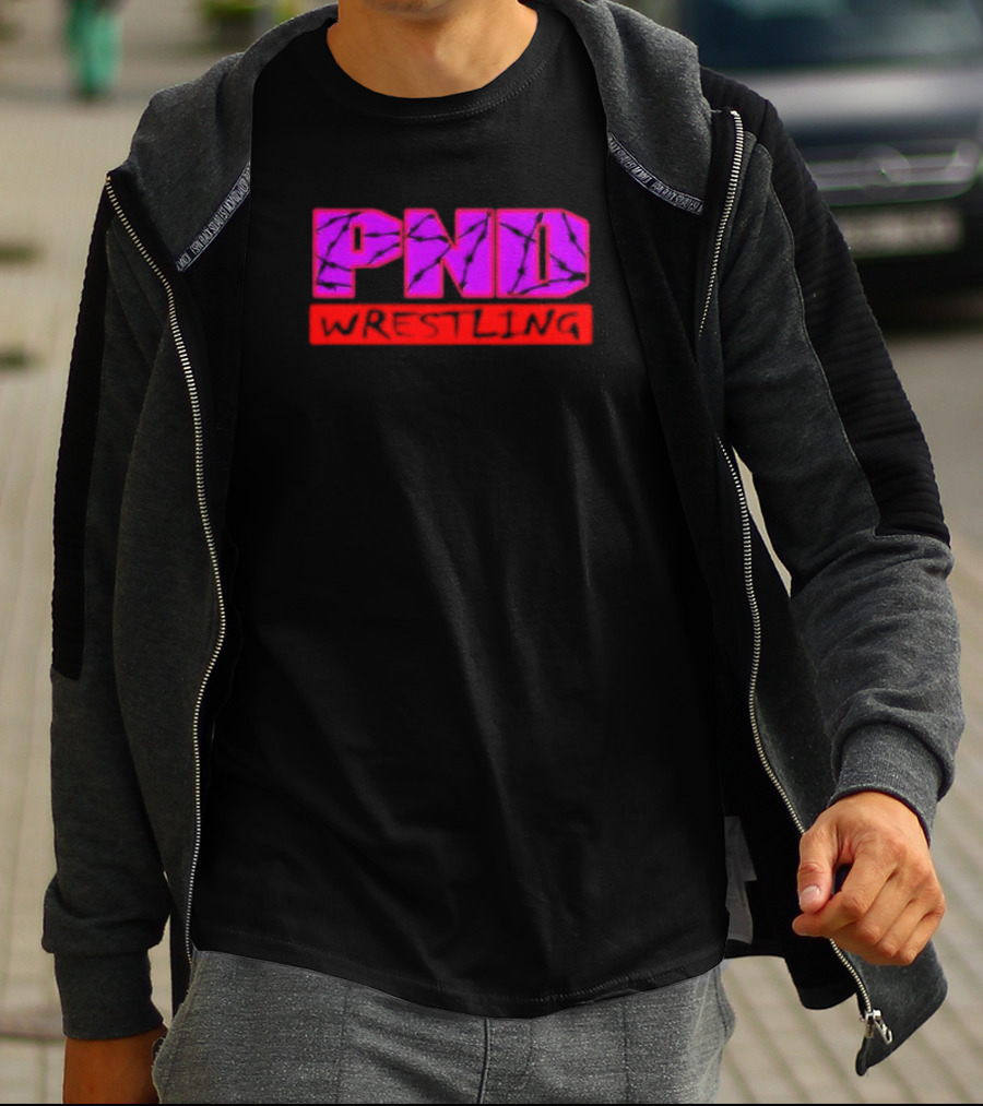 PND Wrestling Barbed Wire T-Shirt