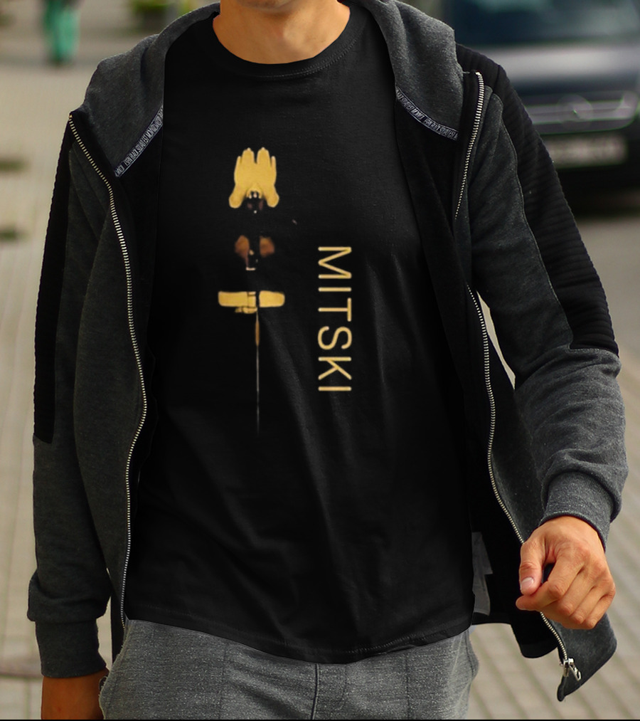 Don’t Talk To Me I’m Listening To Mitski Yellow Figure T-Shirt