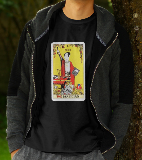 Kurious The Magician Tarot Card I Infinity T-Shirt