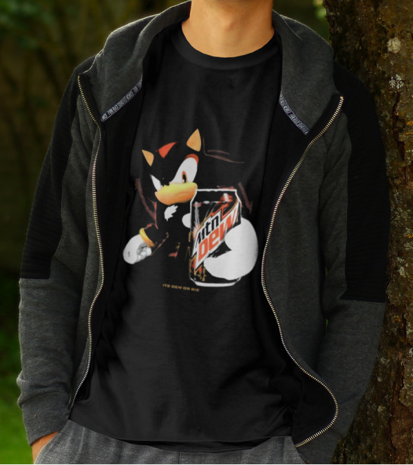 Mamono World Code Ultimate Its Mtn Dew Or Die Featuring Shadow T-Shirt