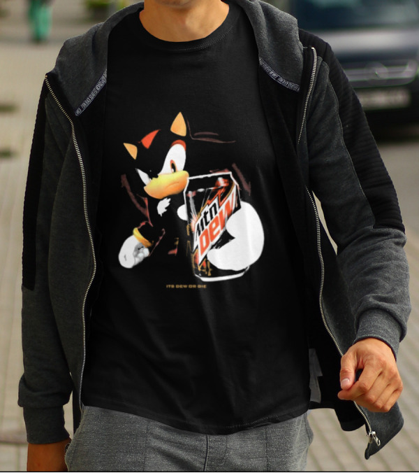 Mamono World Code Ultimate Its Mtn Dew Or Die Featuring Shadow T-Shirt