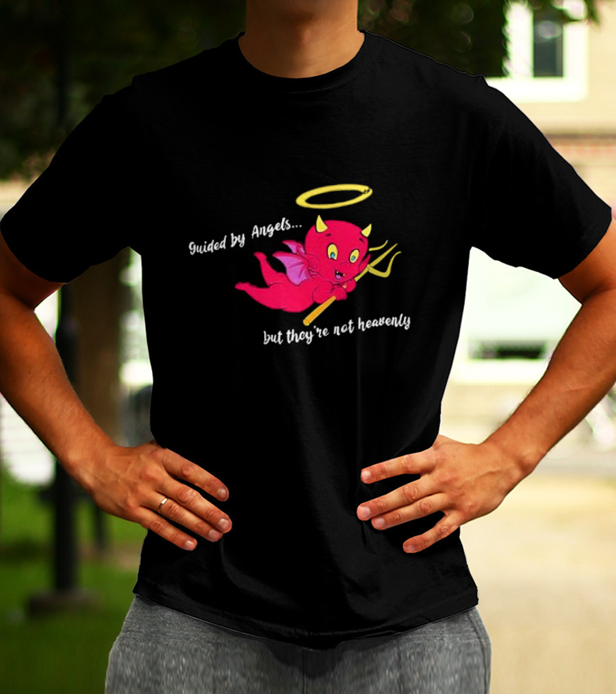 Amyl And The Sniffers Guided By Angels But They're Not Heavenly Art Prints T-Shirt