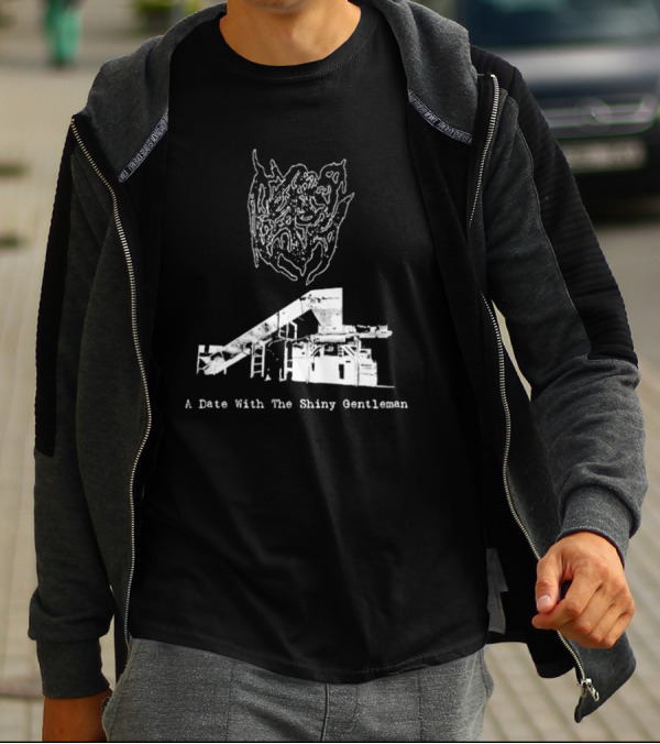 Creepcast X Borrasca A Date With The Shiny Gentleman Dark Machinery T-Shirt