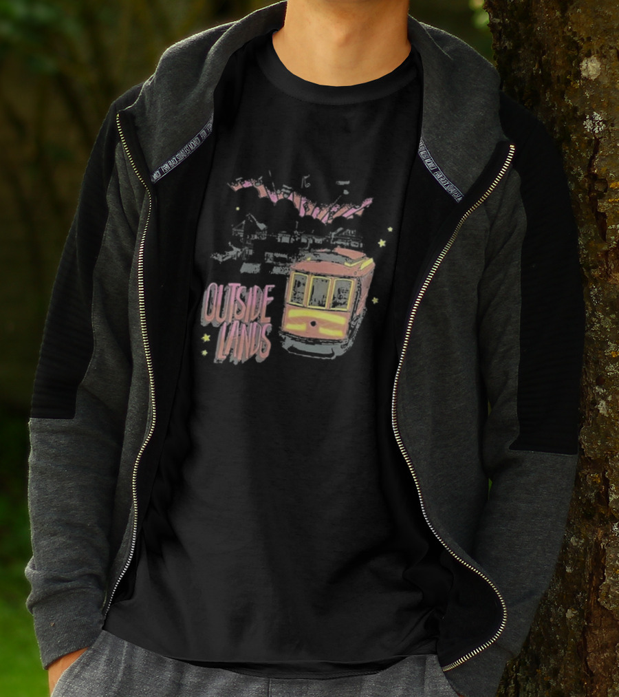 Outside Lands San Francisco Trolley Festival Youth California T-Shirt