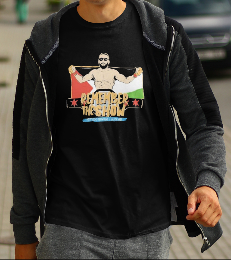 Remember The Show Bilal Muhammad And Jason Anik T-Shirt