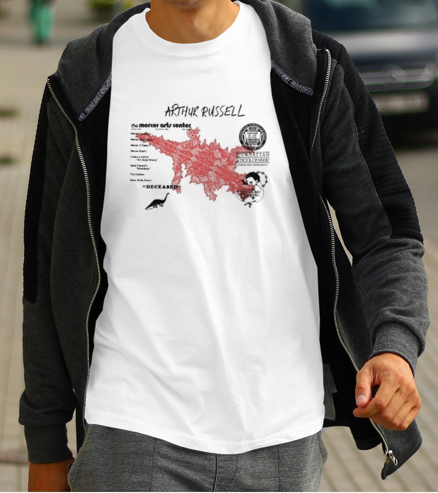 Arthur Russell The Mercer Arts Center Deceased Manhattan School Of Music T-Shirt