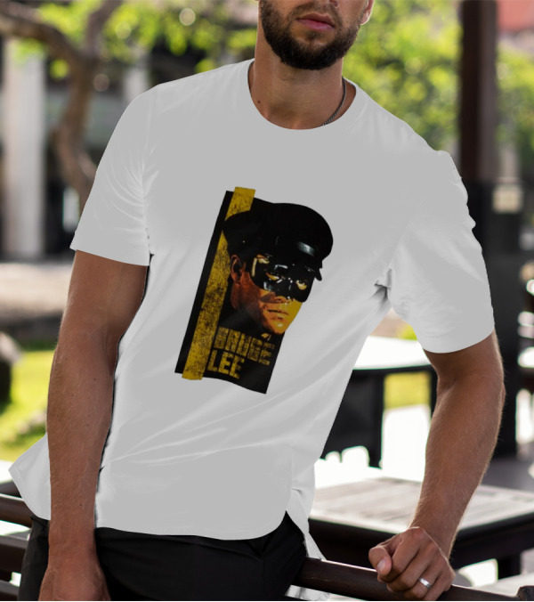 Bruce Lee Green Hornet Masked T-Shirt