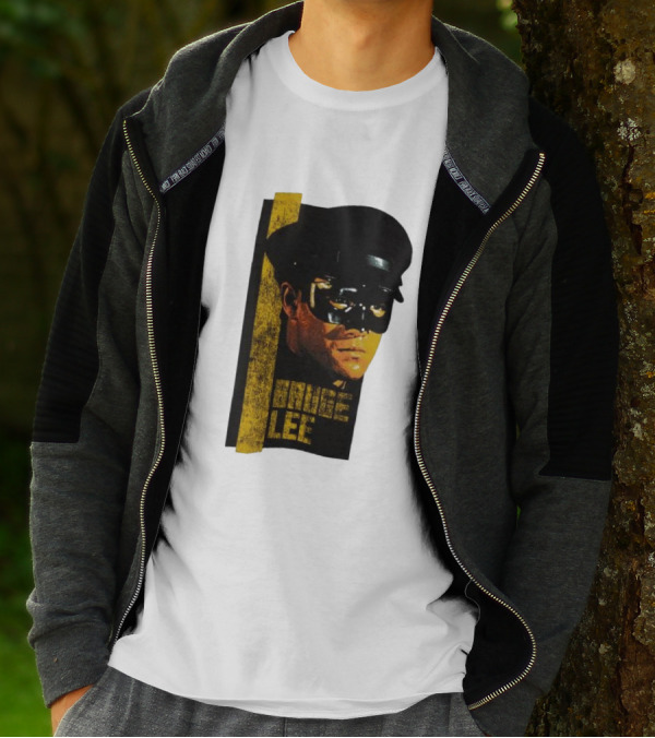 Bruce Lee Green Hornet Masked T-Shirt