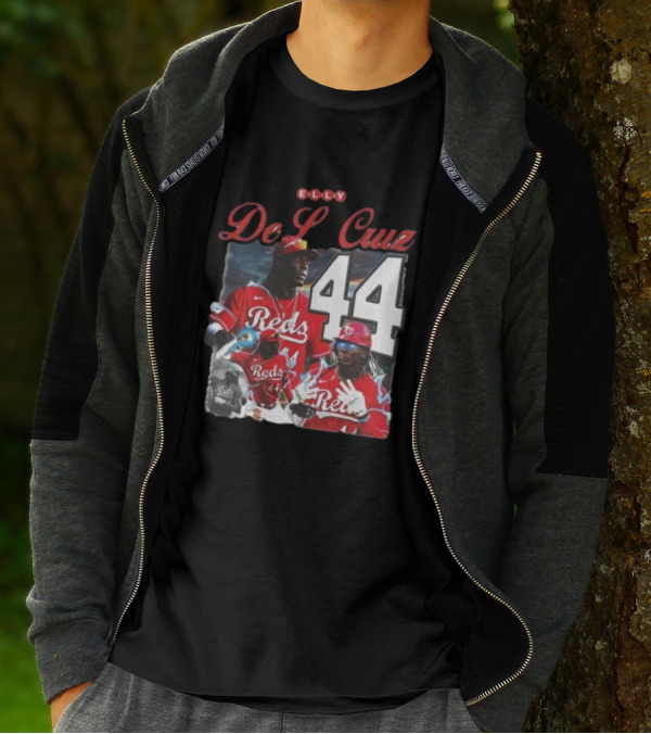 Elly De La Cruz Reds 44 Cincinnati Baseball Electricidad T-Shirt