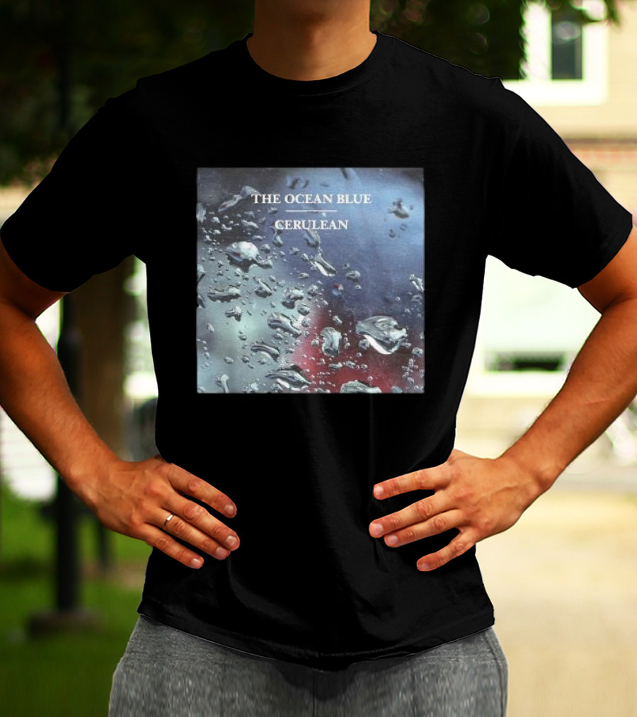 THE OCEAN BLUE CERULEAN Rainwater Reflection T-Shirt