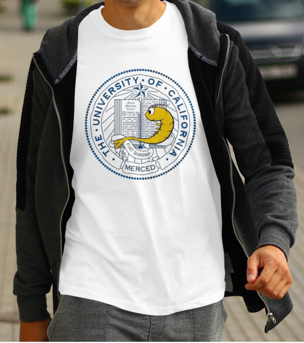 The University Of California Fiat Shrimp Merced Seal T-Shirt