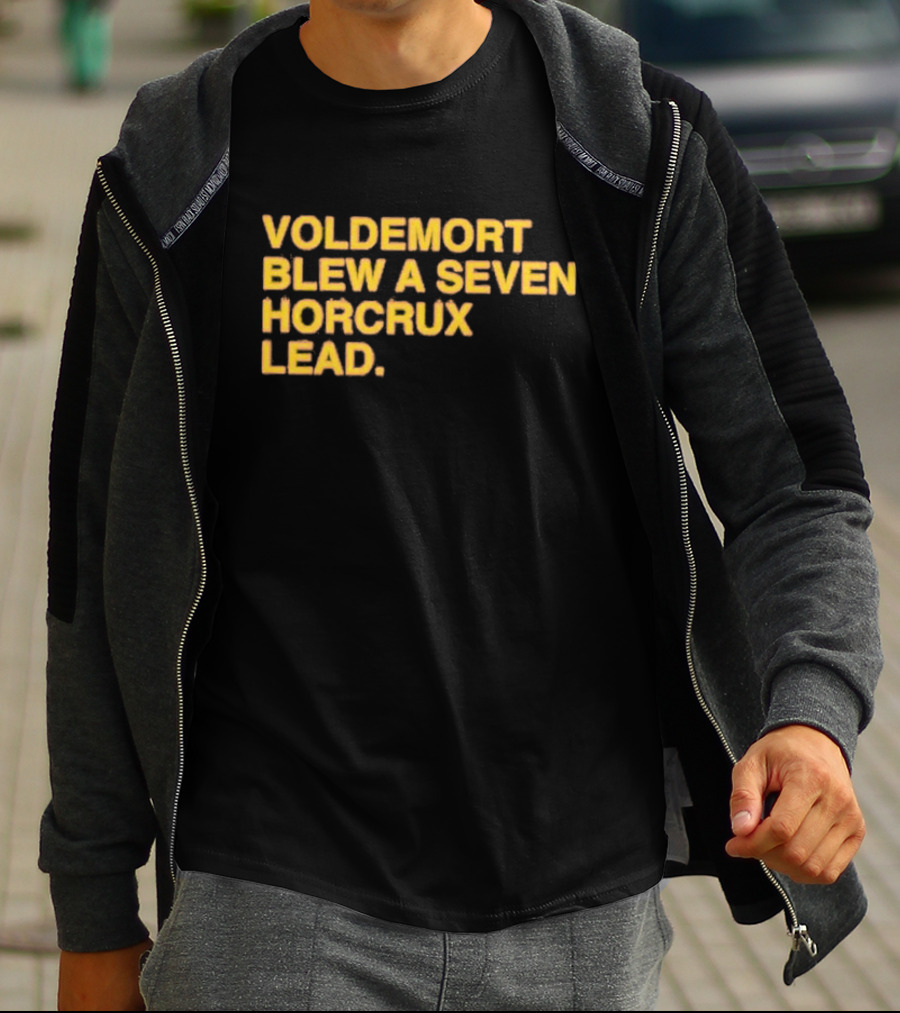 Voldemort Blew A Seven Horcrux Lead T-Shirt