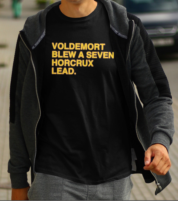 Voldemort Blew A Seven Horcrux Lead T-Shirt