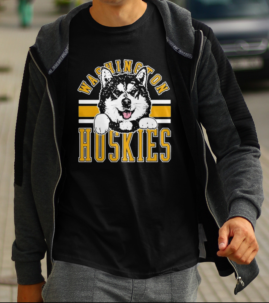 Washington Huskies King Chinook Vintage T-Shirt
