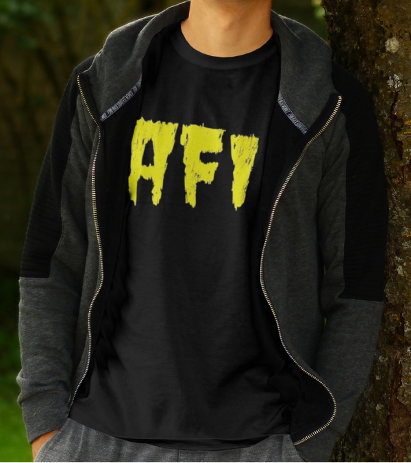 AFI Afireinside All Hallows Cat T-Shirt