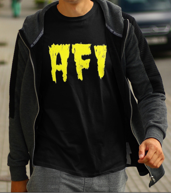 AFI Afireinside All Hallows Cat T-Shirt
