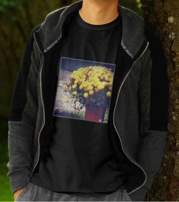 Frnkiero And The Cellabration Yellow Flowers Photography T-Shirt