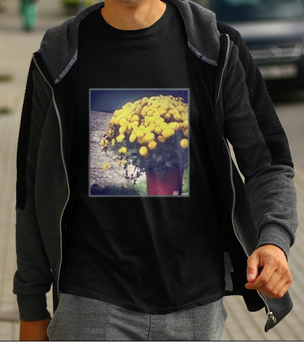 Frnkiero And The Cellabration Yellow Flowers Photography T-Shirt