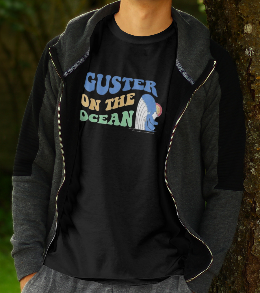 Guster On The Ocean Dolphin Groovy T-Shirt