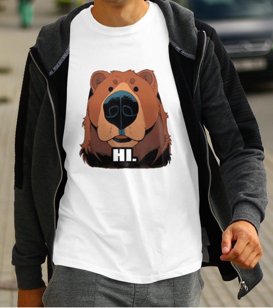 HI BYE BEAR HI T-Shirt