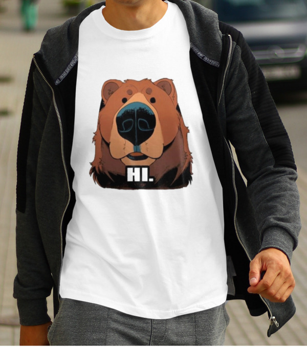 HI BYE BEAR HI T-Shirt