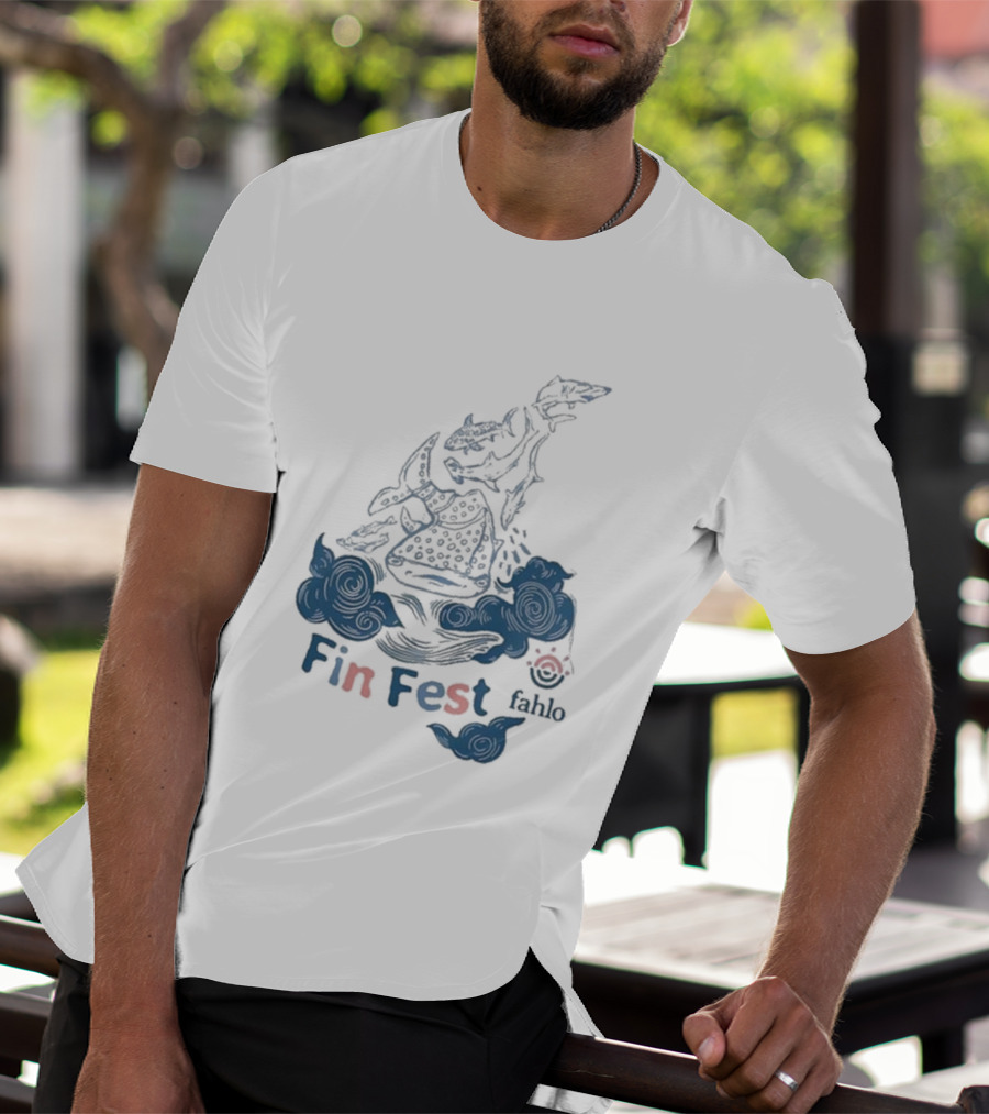 Fahlo Fin Fest Event Kaitlyn Clouds T-Shirt