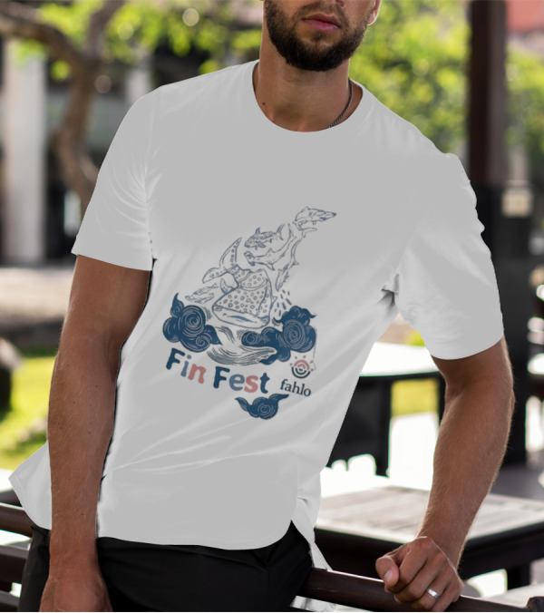 Fahlo Fin Fest Event Kaitlyn Clouds T-Shirt