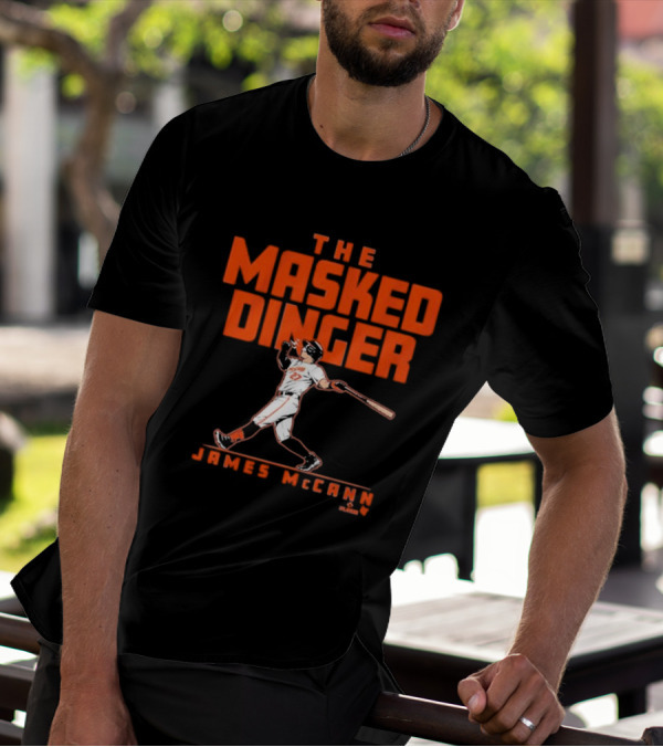James McCann The Masked Dinger Baseball Player T-Shirt