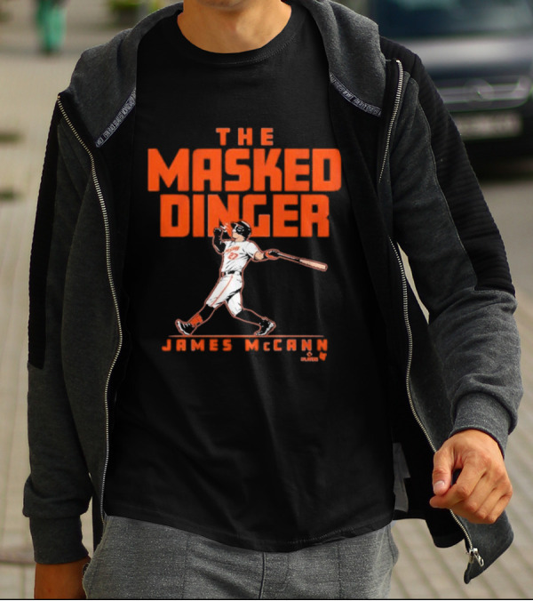 James McCann The Masked Dinger Baseball Player T-Shirt