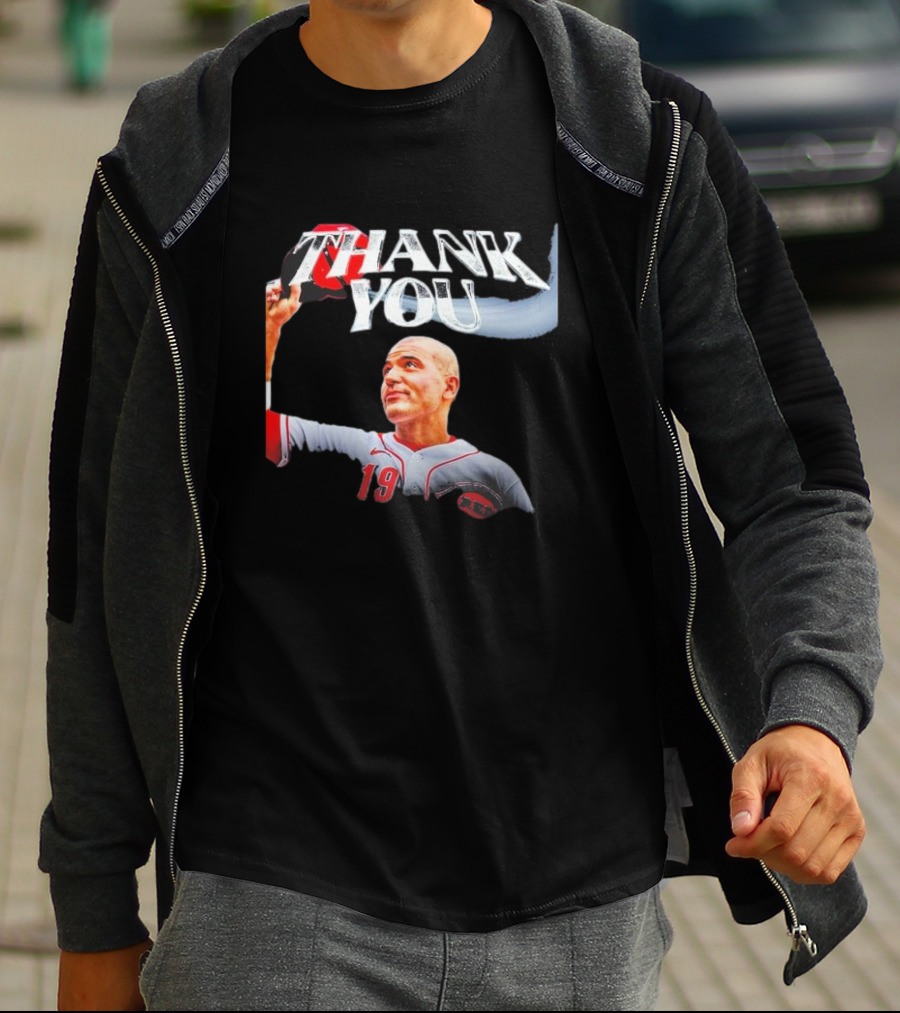Joey Votto 19 Thank You Reds Baseball T-Shirt