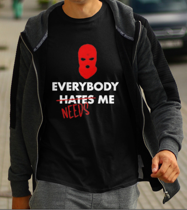 Everybody Needs Me Red Mask T-Shirt