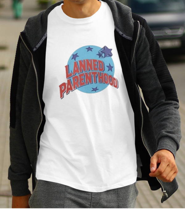 Lanned Parenthood Planet Stars T-Shirt