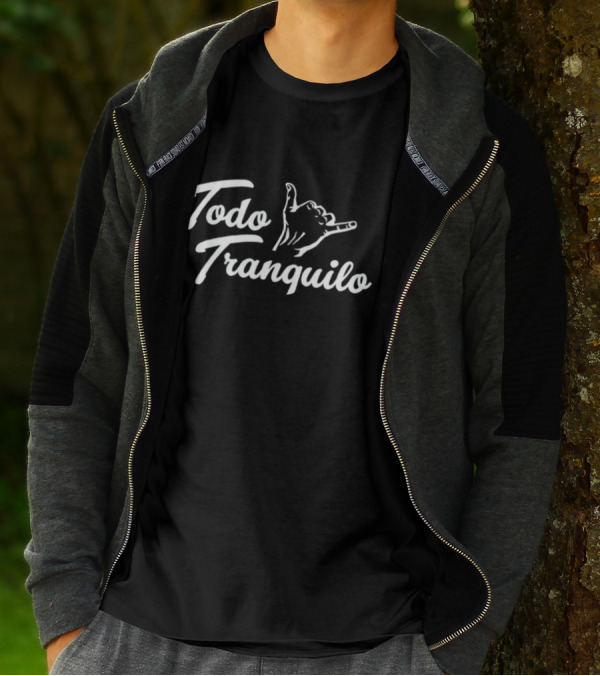 Todo Tranquilo Trosky Baseball Shaka T-Shirt