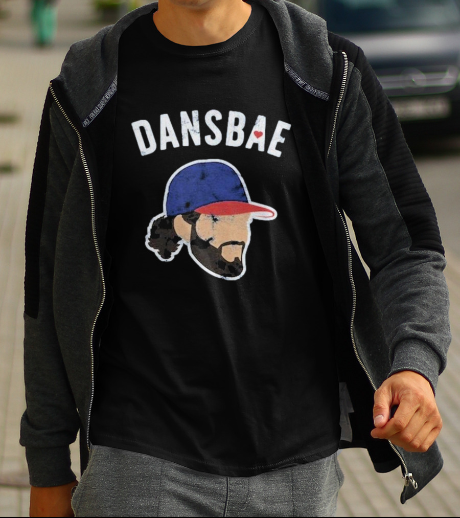 Dansbae Dansby Swanson Baseball Cap With Heart T-Shirt