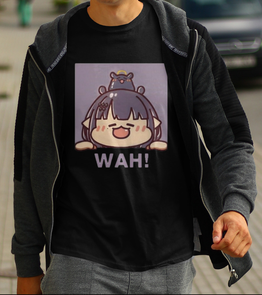 Hololive WAH Win All Heart Cute Anime Character T-Shirt