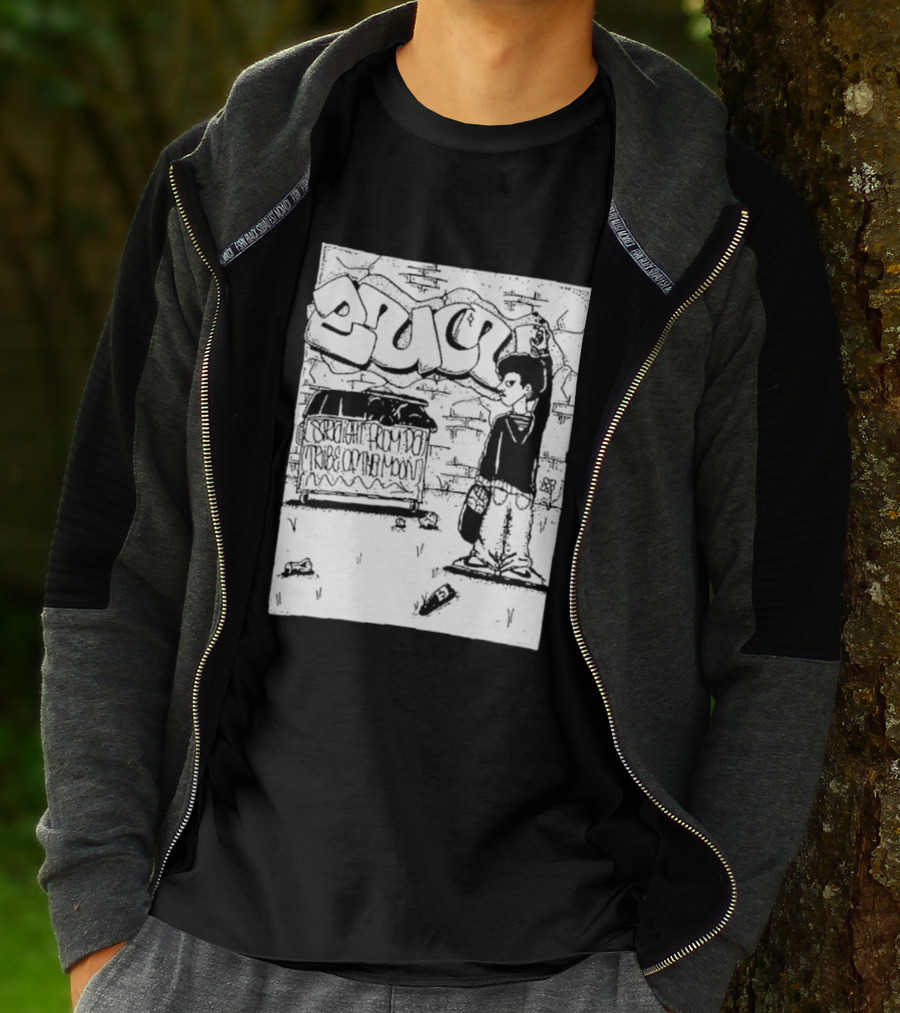 Zulu Black Powerviolence Street Art From The Tribe Of The Moon T-Shirt