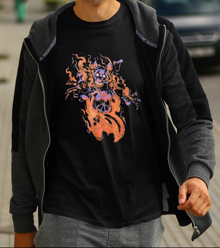 Five Nights Freddy’s Burntrap Fiery Character T-Shirt