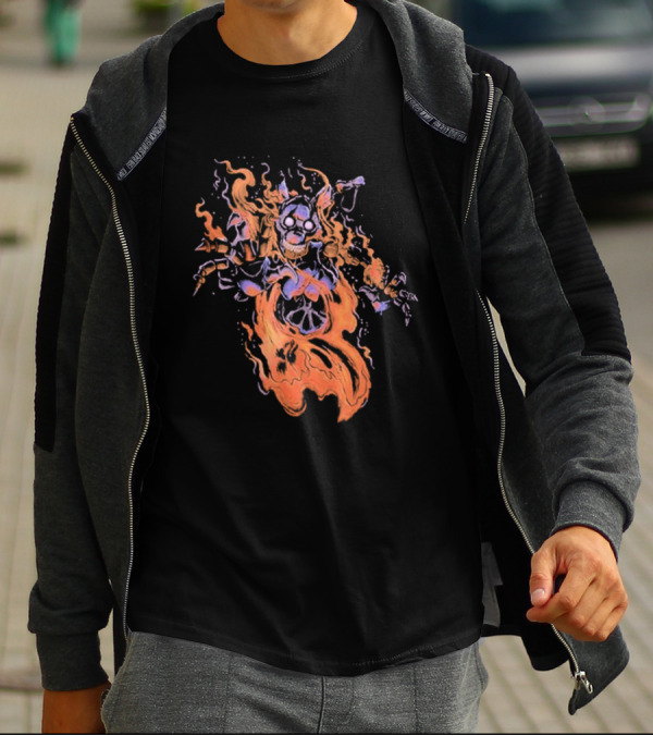 Five Nights Freddy’s Burntrap Fiery Character T-Shirt