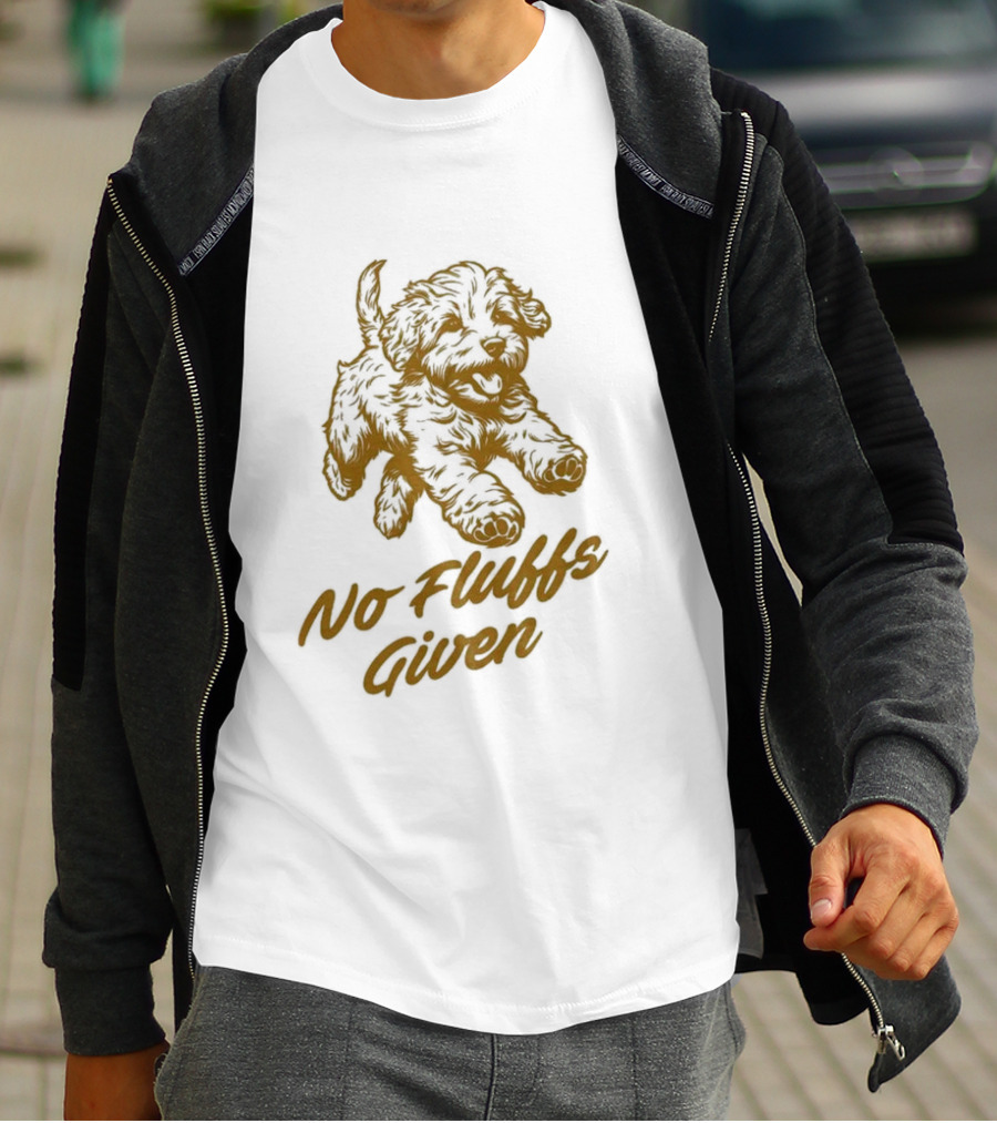 No Fluffs Given Puppy T-Shirt