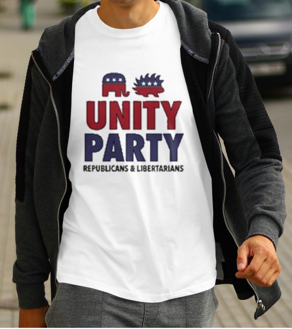 Unity Party Republicans And Libertarians T-Shirt