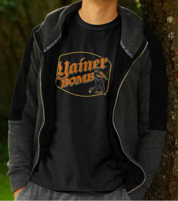 Yainer Diaz Yainer Bomb Baseball Players T-Shirt