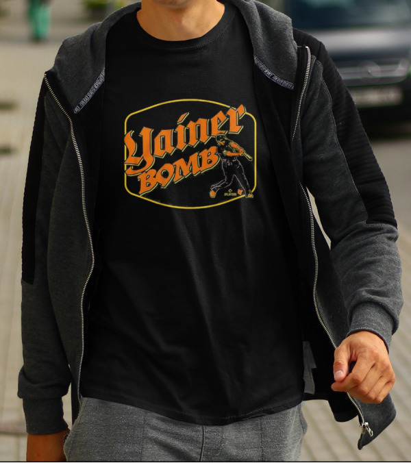 Yainer Diaz Yainer Bomb Baseball Players T-Shirt
