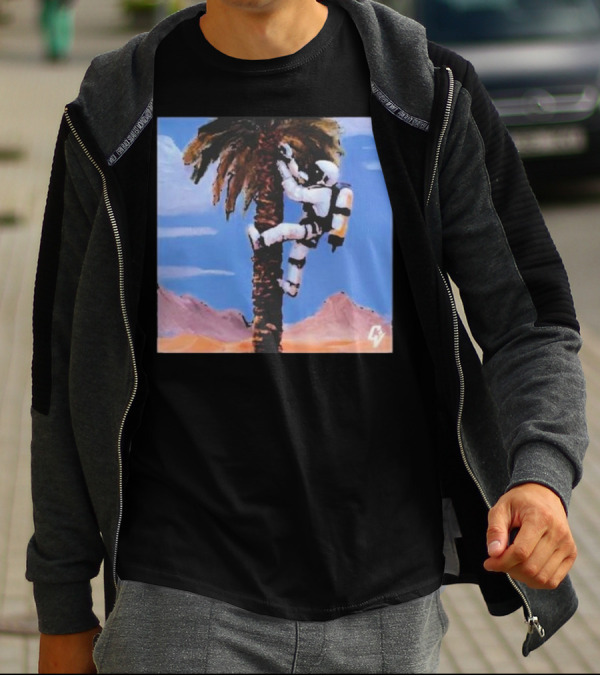 Reasonable Doubt S02 Mckinley Freeman Astronaut Climbing Palm T-Shirt