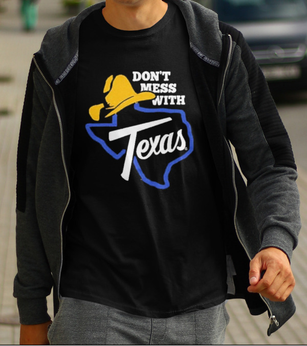 Don't Mess With Texas State Bobcats Football Cowboy T-Shirt