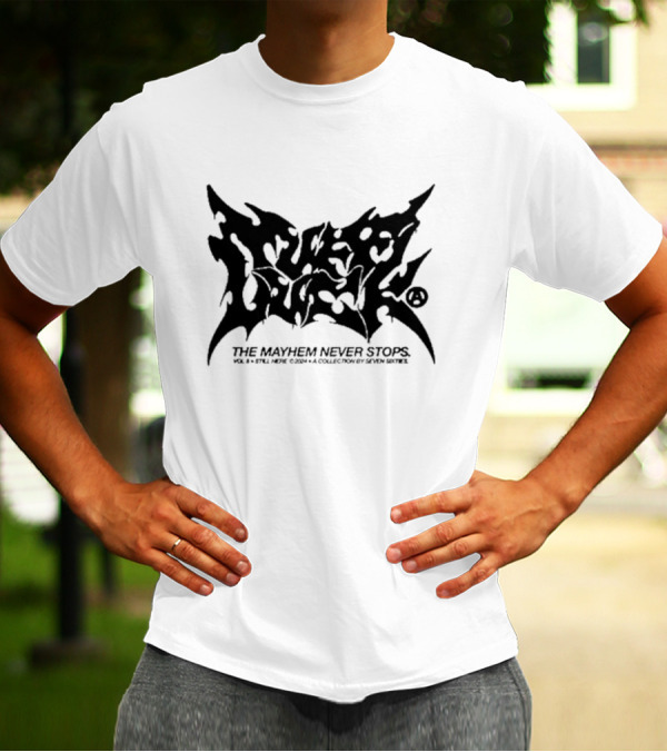 Tuff Luck Vol 8 The Mayhem Never Stops Collection By Seven Stories T-Shirt